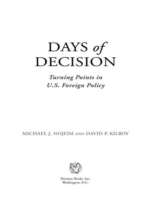 cover image of Days of Decision